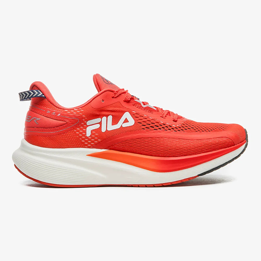 Tênis Fila Racer T2 Xtreme - Vermelho / Branco / Laranja - Feminino