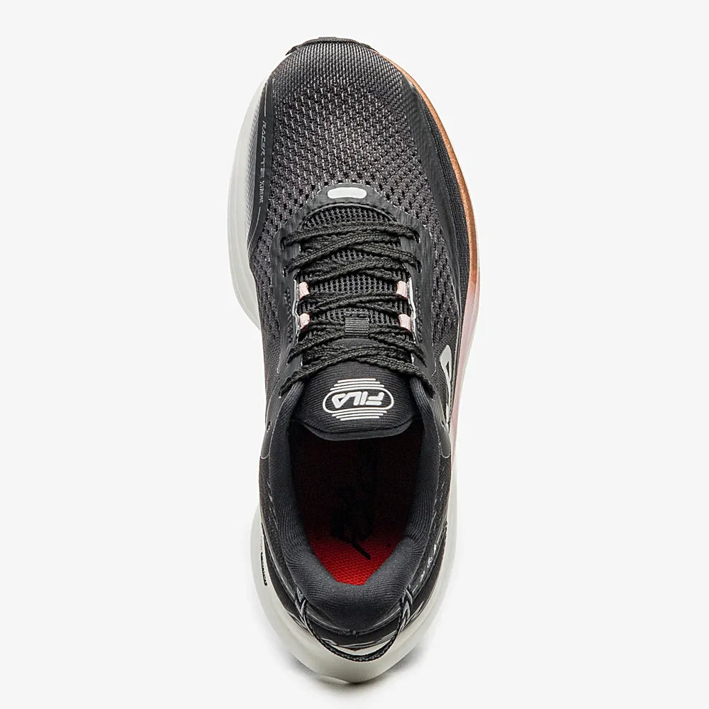 Tênis Fila Racer T2 Xtreme - Preto / Cobre / Rosa - Feminino