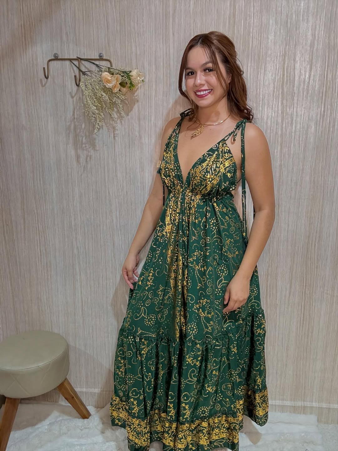 Vestido Indiano — Oferta de Black Friday