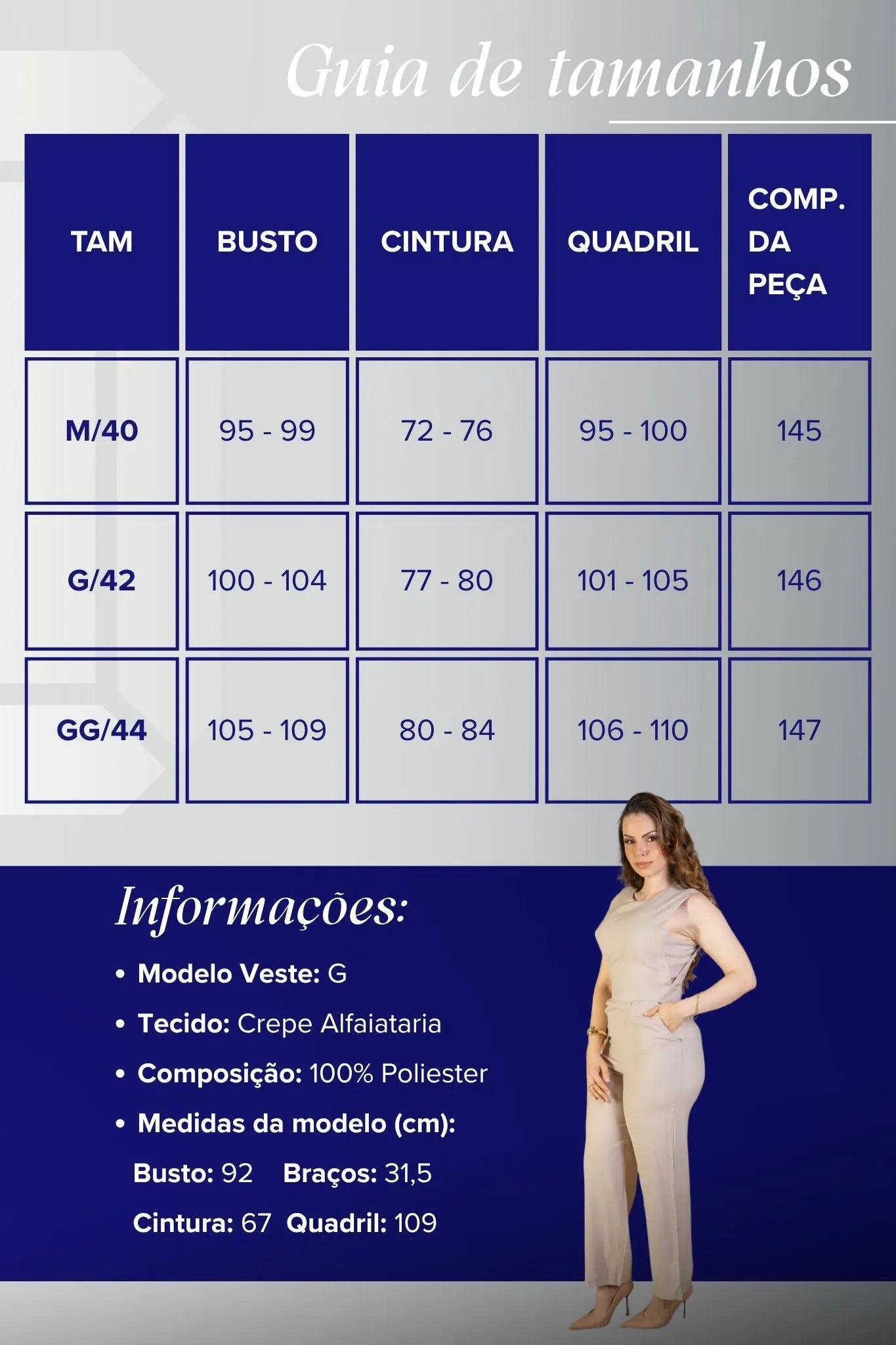 Macacão Alfaiataria Detalhe Bolso Juliana Paes Bege