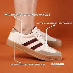 TENIS FEMININO BANANA SAMBA ULTRACONFORTO ALÍCIA