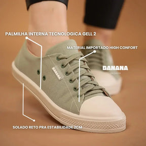 TENIS FEMININO BANANA TERAPEUTICO CAMILLY