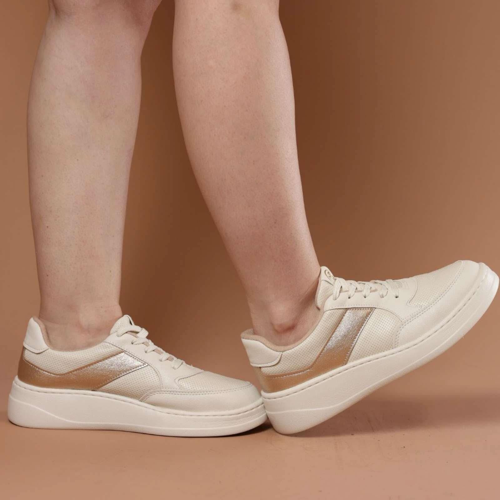 TÊNIS FEMININO TERAPEUTICO COURO NAPA DEBORA