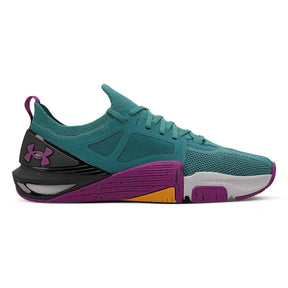 LANÇAMENTO - Tênis de Cross Under Armour Tribase Cross 2 - Royal / Roxo / Laranja  - Feminino