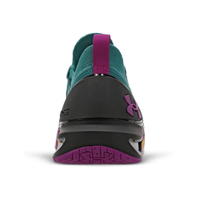 LANÇAMENTO - Tênis de Cross Under Armour Tribase Cross 2 - Royal / Roxo / Laranja  - Feminino