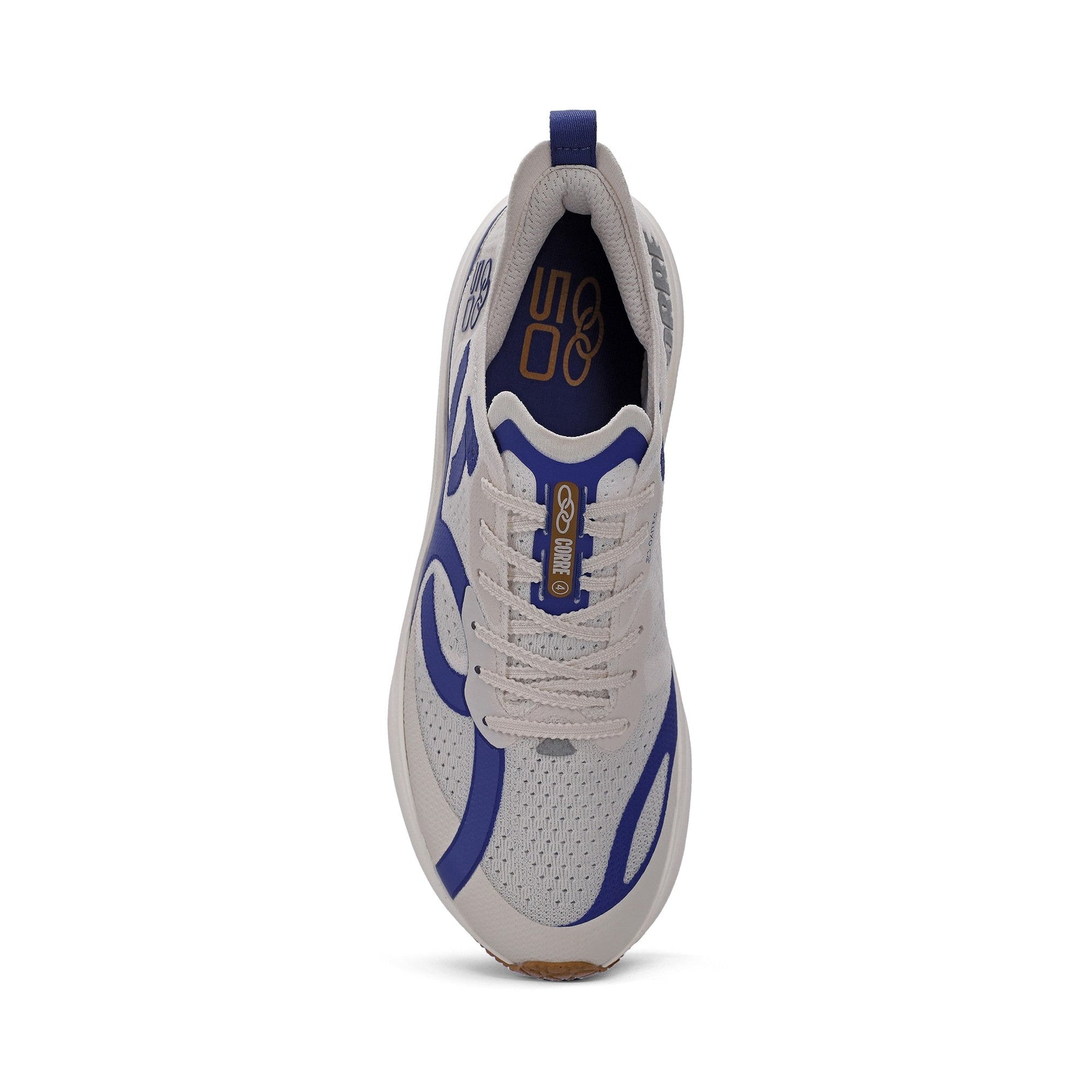 LANÇAMENTO - Tênis de Corrida Olympikus Corre 4 Edição Limitada - Marfim / Azul - Unissex