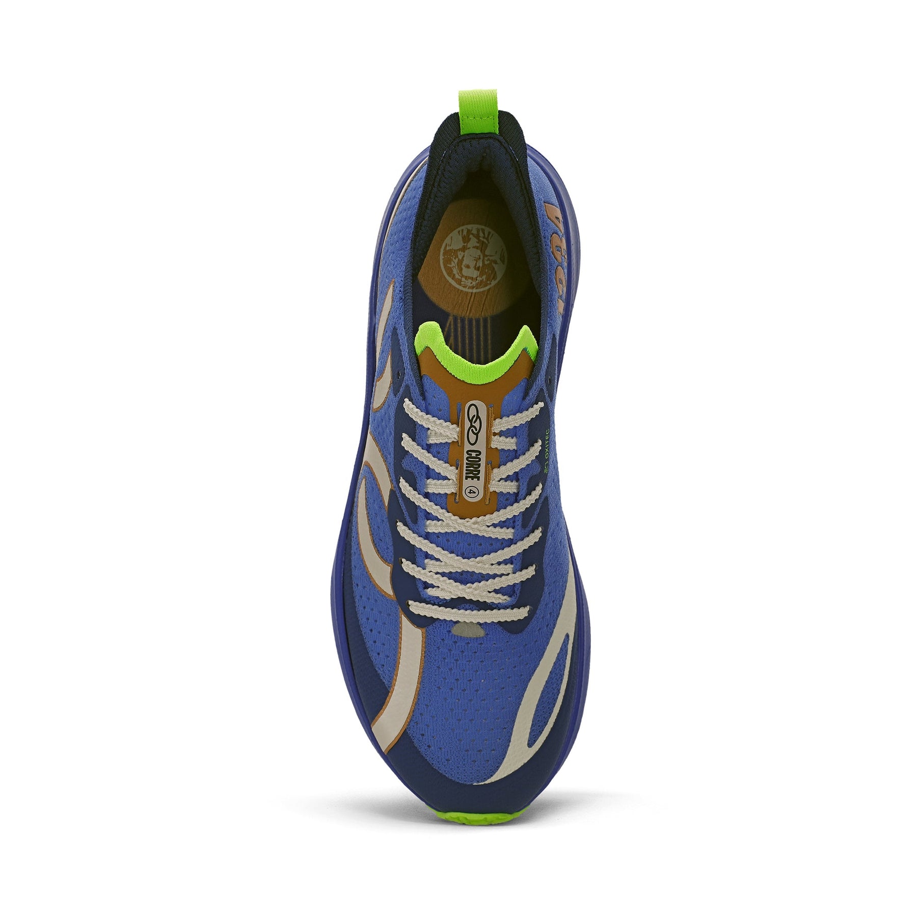 LANÇAMENTO - Tênis de Corrida Olympikus Corre 4 - Royal / Verde - Masculino