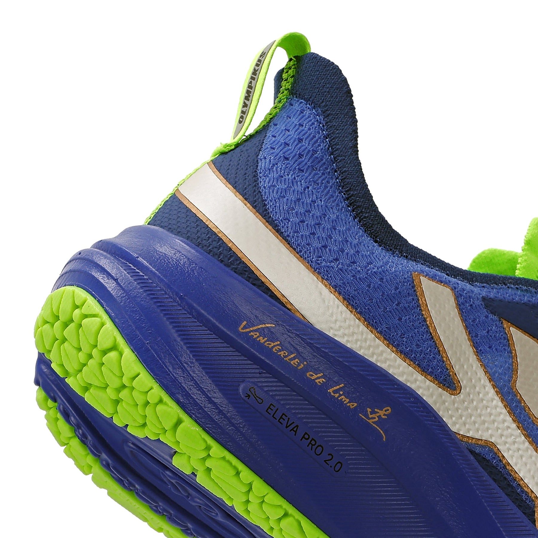 LANÇAMENTO - Tênis de Corrida Olympikus Corre 4 - Royal / Verde - Masculino