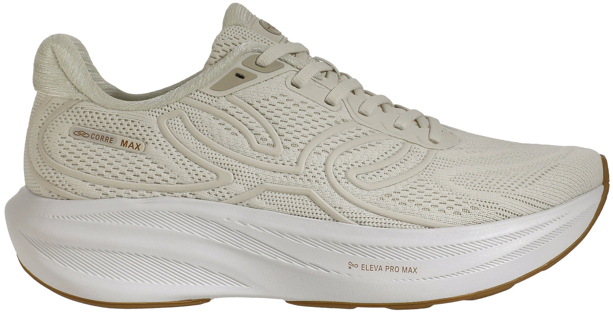 LANÇAMENTO - Tênis de Corrida Olympikus Corre Max - Arenito - Masculino