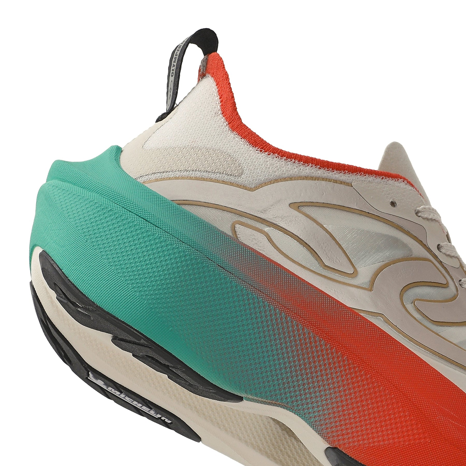 LANÇAMENTO - Tênis de Corrida Olympikus Corre Supra 2 - Marfim / Vermelho / Azul - Unissex