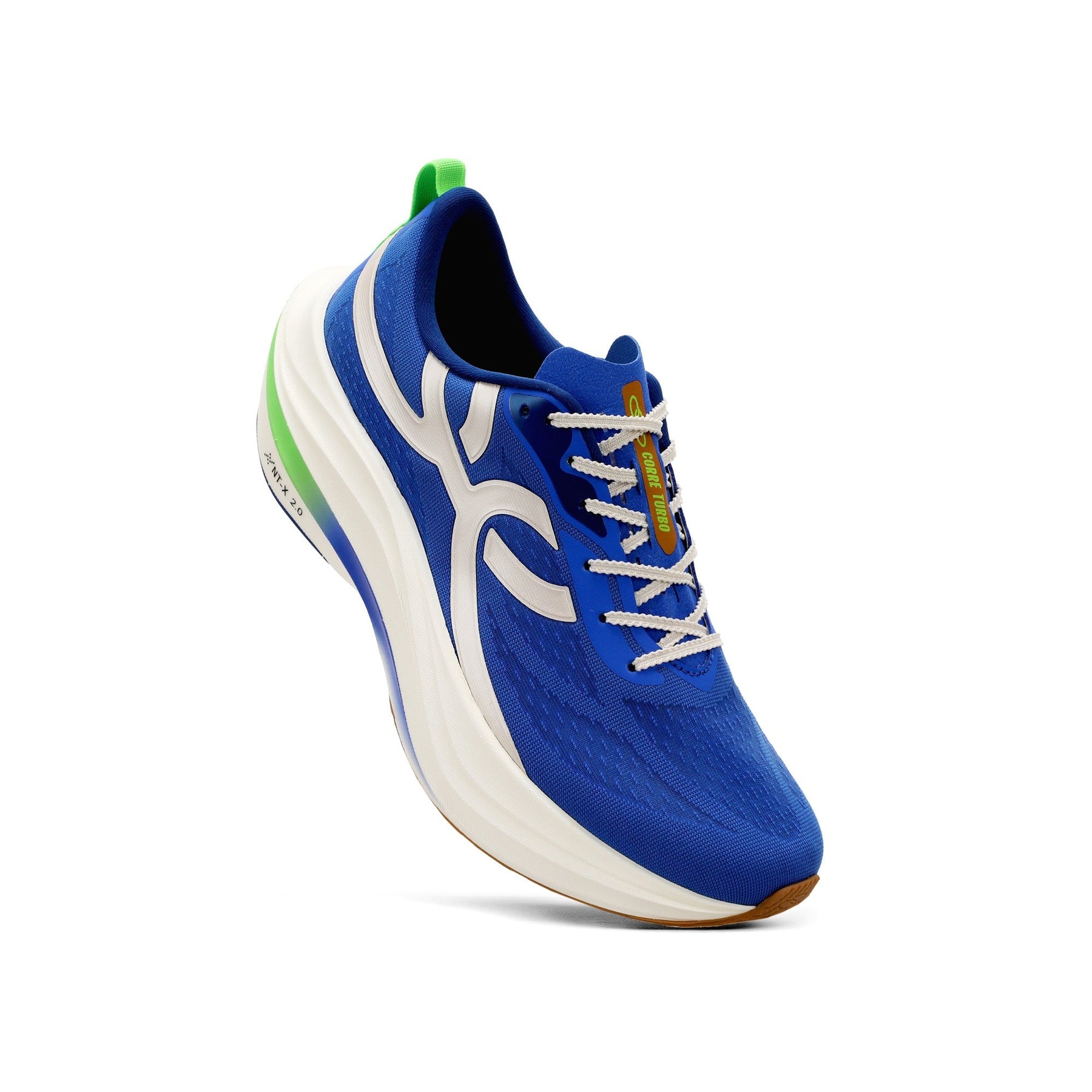 LANÇAMENTO - Tênis de Corrida Olympikus Corre Turbo - Royal / Verde - Masculino