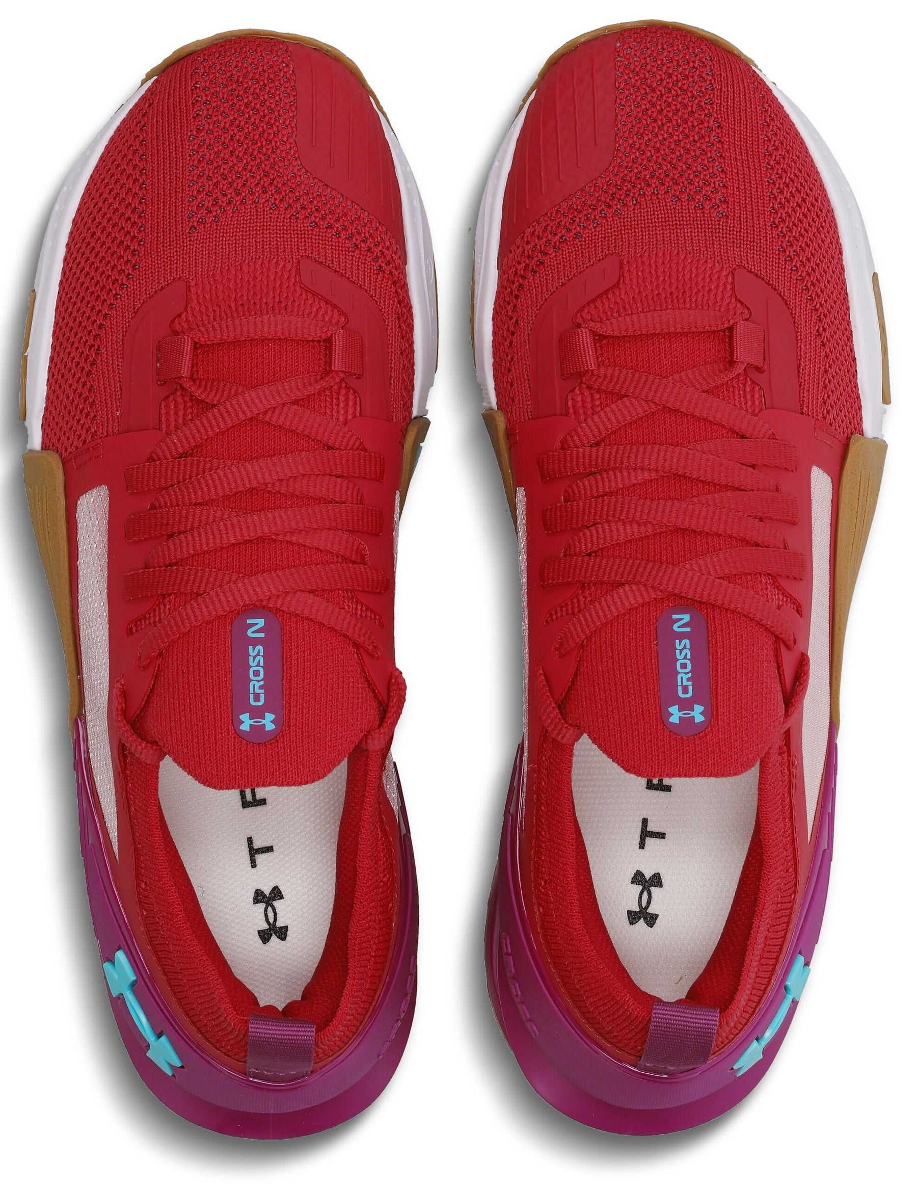 LANÇAMENTO - Tênis de Cross Under Armour Tribase Cross 2 - Coral  - Feminino