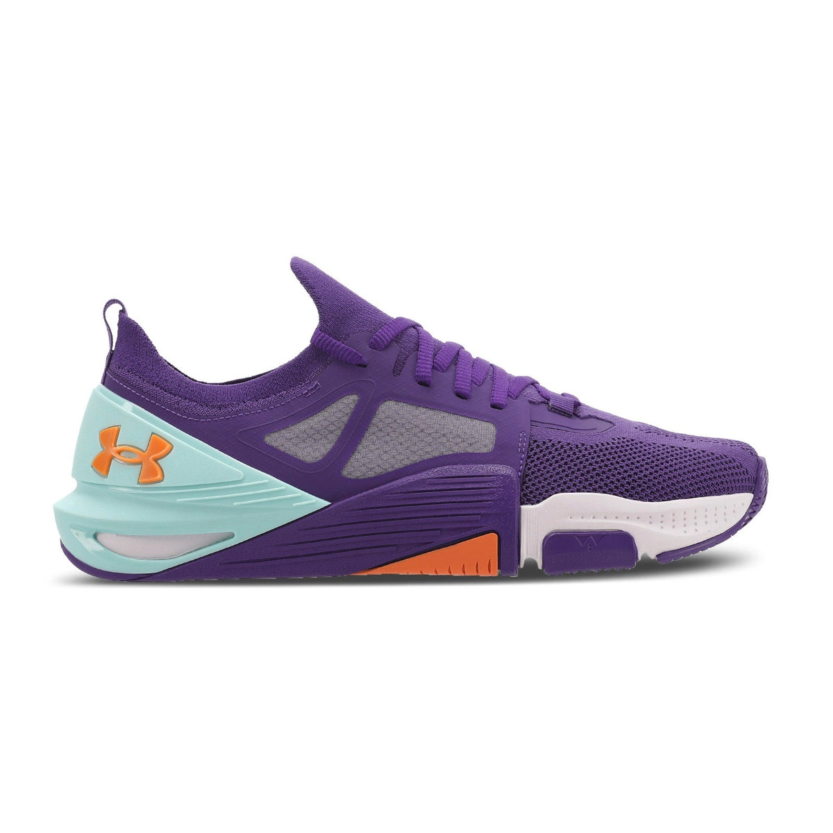 LANÇAMENTO - Tênis de Cross Under Armour Tribase Cross 2 - Roxo / Azul - Feminino