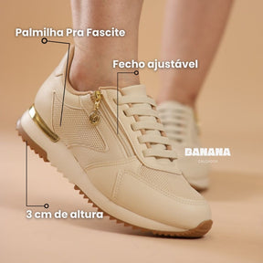 TENIS ULTRACONFORTO COURO NAPA TERAPEUTICO ISIS