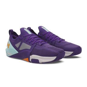 LANÇAMENTO - Tênis de Cross Under Armour Tribase Cross 2 - Roxo / Azul - Feminino