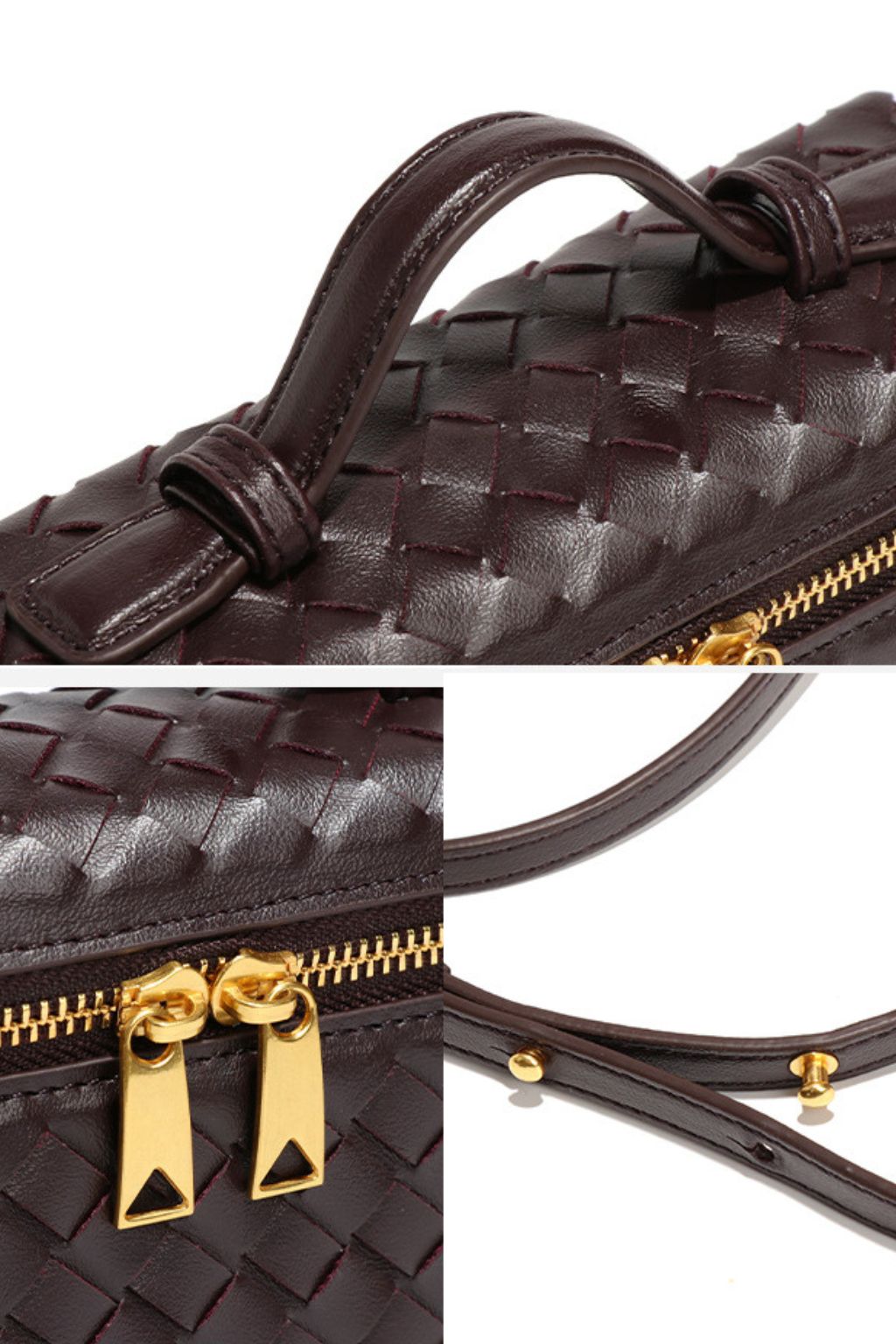 Bolsa Pequena Trançada Manila