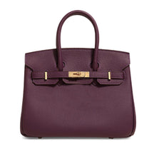 Bolsa Classic Média Couro Legítimo Barcelona Ferragem Dourada