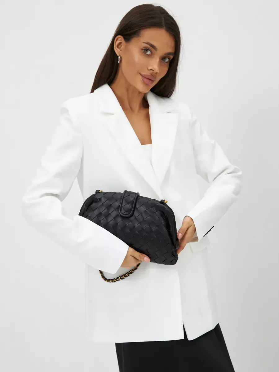 Bolsa Pequena Trançada Claire