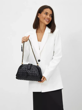 Bolsa Pequena Trançada Claire