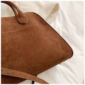Bolsa Tote Grande Suede Hazel