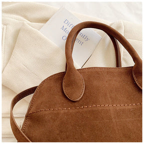 Bolsa Tote Grande Suede Hazel