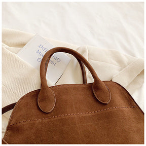 Bolsa Tote Grande Suede Hazel