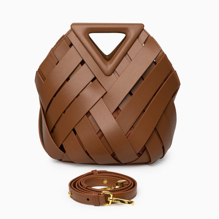 Bolsa Trançada Couro Legítimo Lancaster