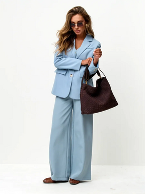 Bolsa Grande Trançada Suede Evelyn