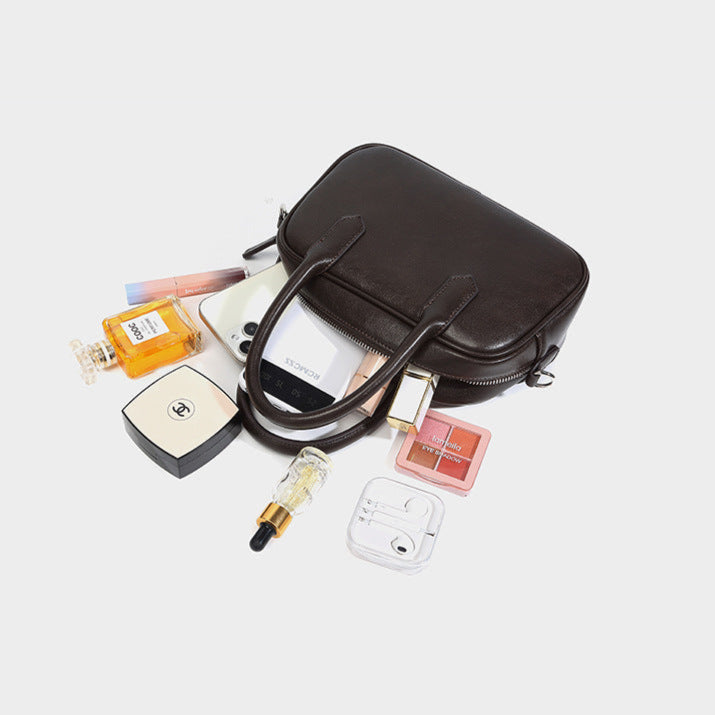 Bolsa Transversal Pequena Couro Ginny