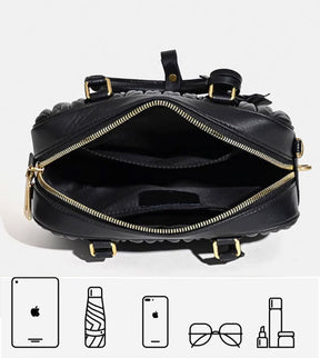 Bolsa Pequena Couro Legítimo Matelassê Milly