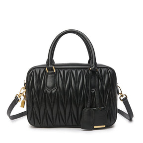 Bolsa Pequena Couro Legítimo Matelassê Milly