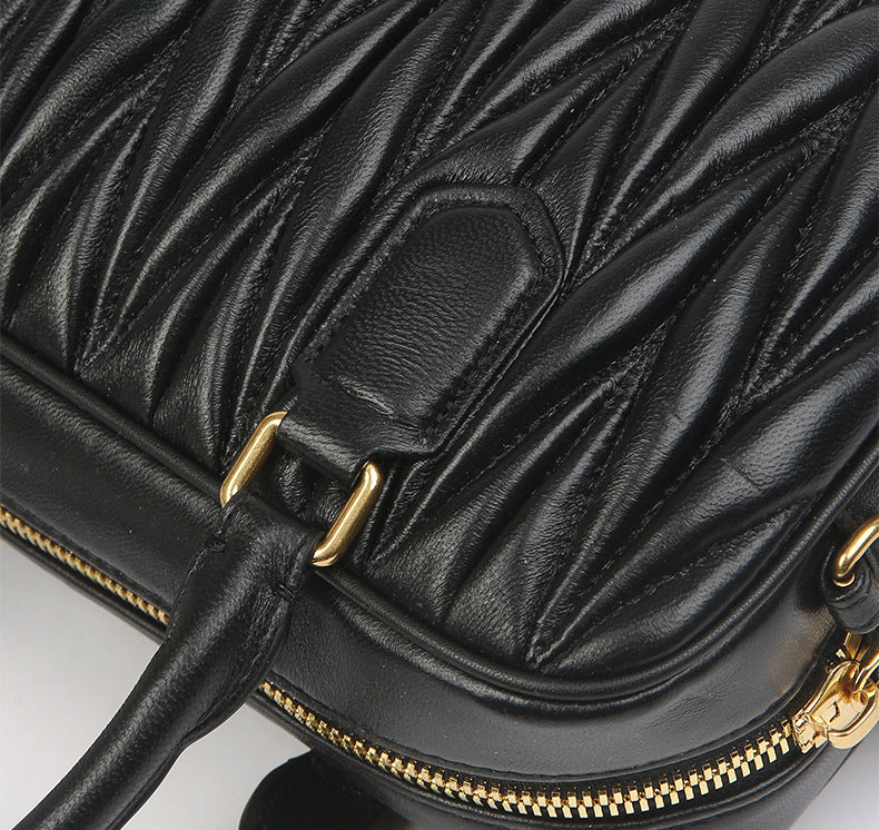 Bolsa Pequena Couro Legítimo Matelassê Milly