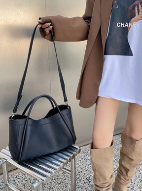 Bolsa Tote Grande Couro Legítimo Rouen