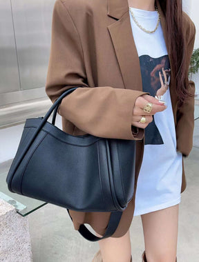 Bolsa Tote Grande Couro Legítimo Rouen