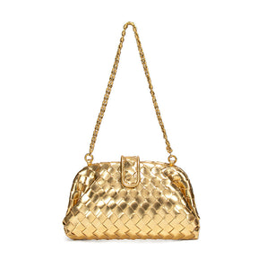 Bolsa Pequena Trançada Claire