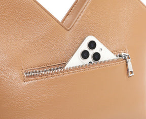 Bolsa Trançada Couro Legítimo Jacarta