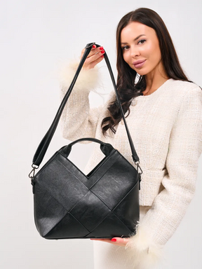 Bolsa Trançada Couro Legítimo Jacarta