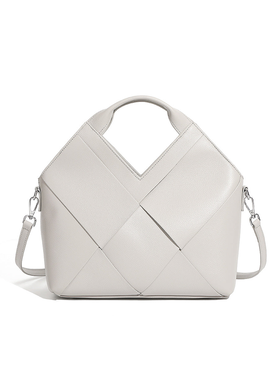 Bolsa Trançada Couro Legítimo Jacarta