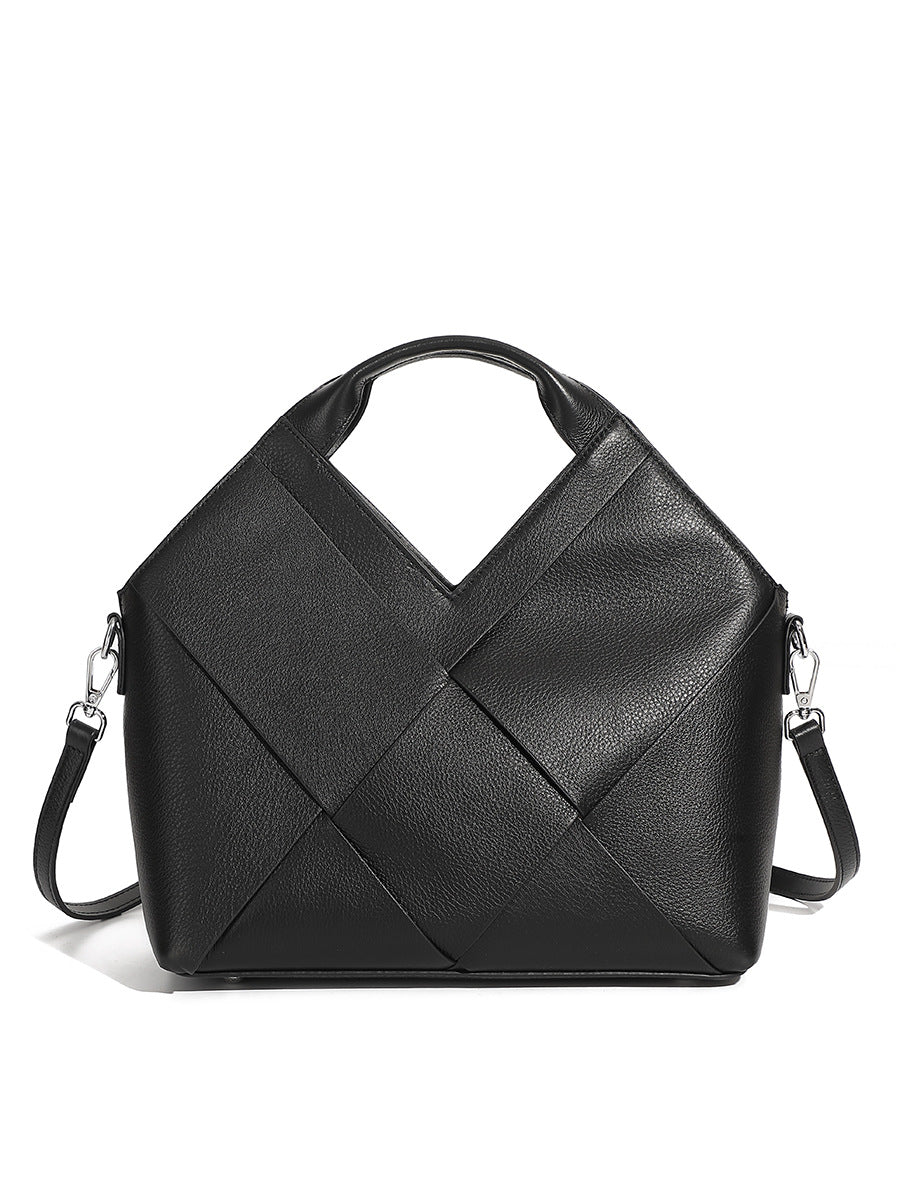 Bolsa Trançada Couro Legítimo Jacarta