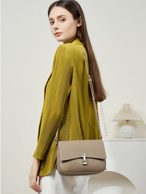 Bolsa Transversal Classic Couro Legítimo Munique