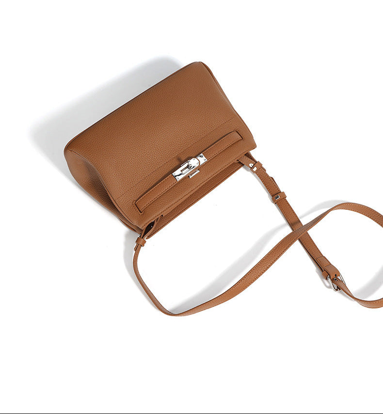 Bolsa Pequena Couro Legítimo Valência Ferragem Prata