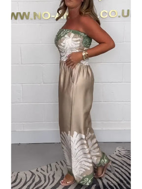 Macacão Feminino Estampado