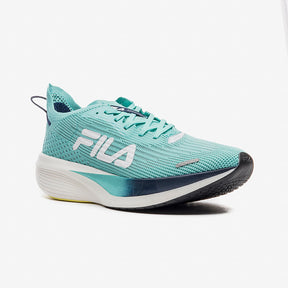 Tênis de Corrida Fila Racer Carbon 2 - Azul / Marinho / Branco - Feminino