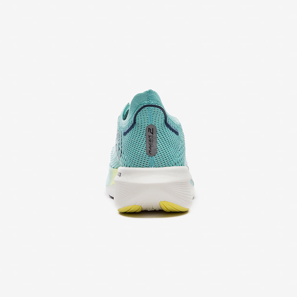 Tênis de Corrida Fila Racer Carbon 2 - Azul / Marinho / Branco - Feminino