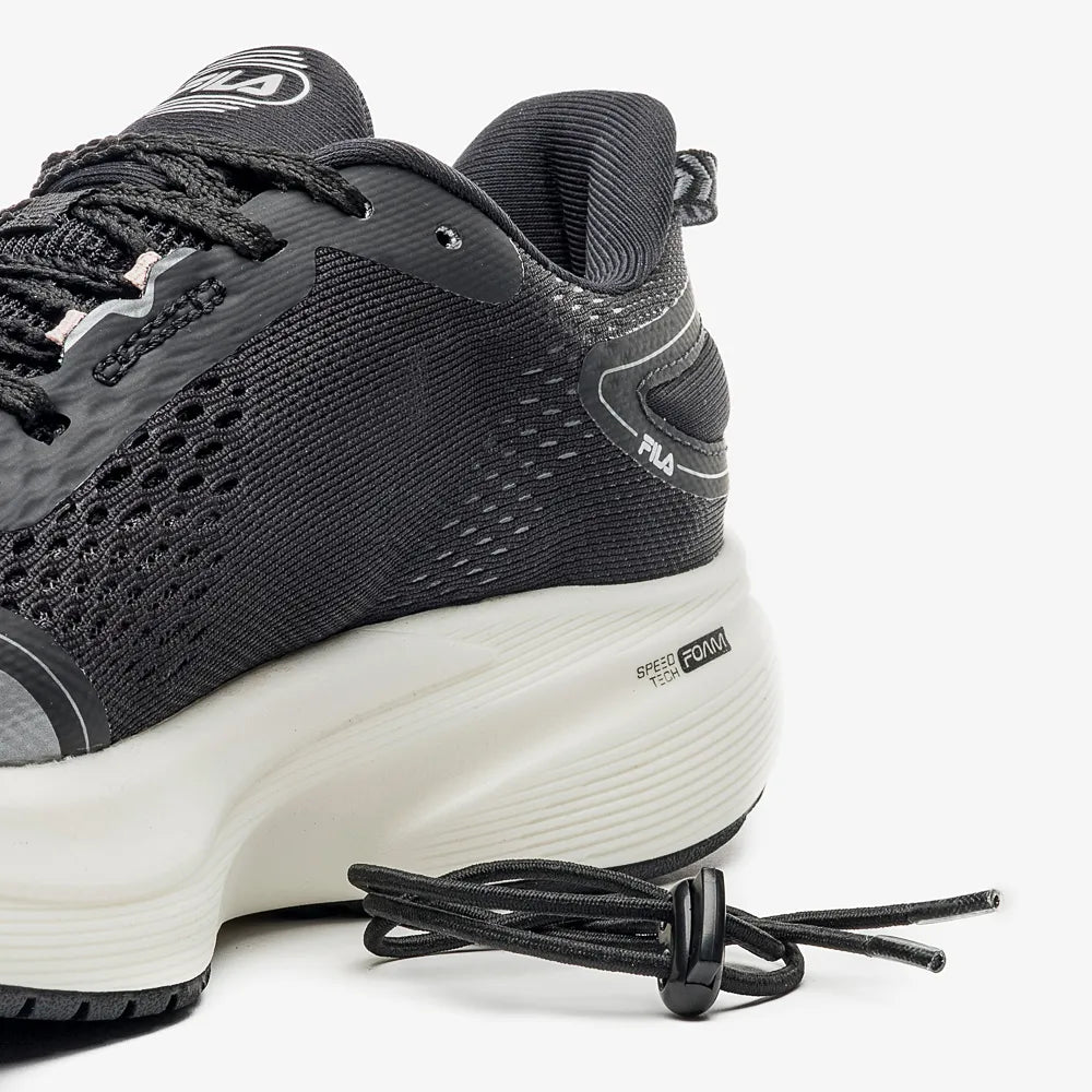 Tênis Fila Racer T2 Xtreme - Preto / Cobre / Rosa - Feminino