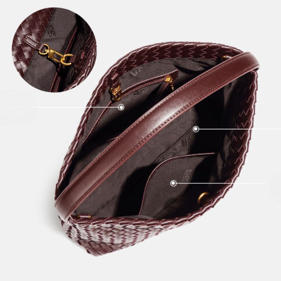 Bolsa Grande Trançada Ellen