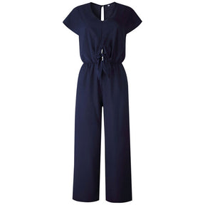 Macacão Feminino de Manga Curta