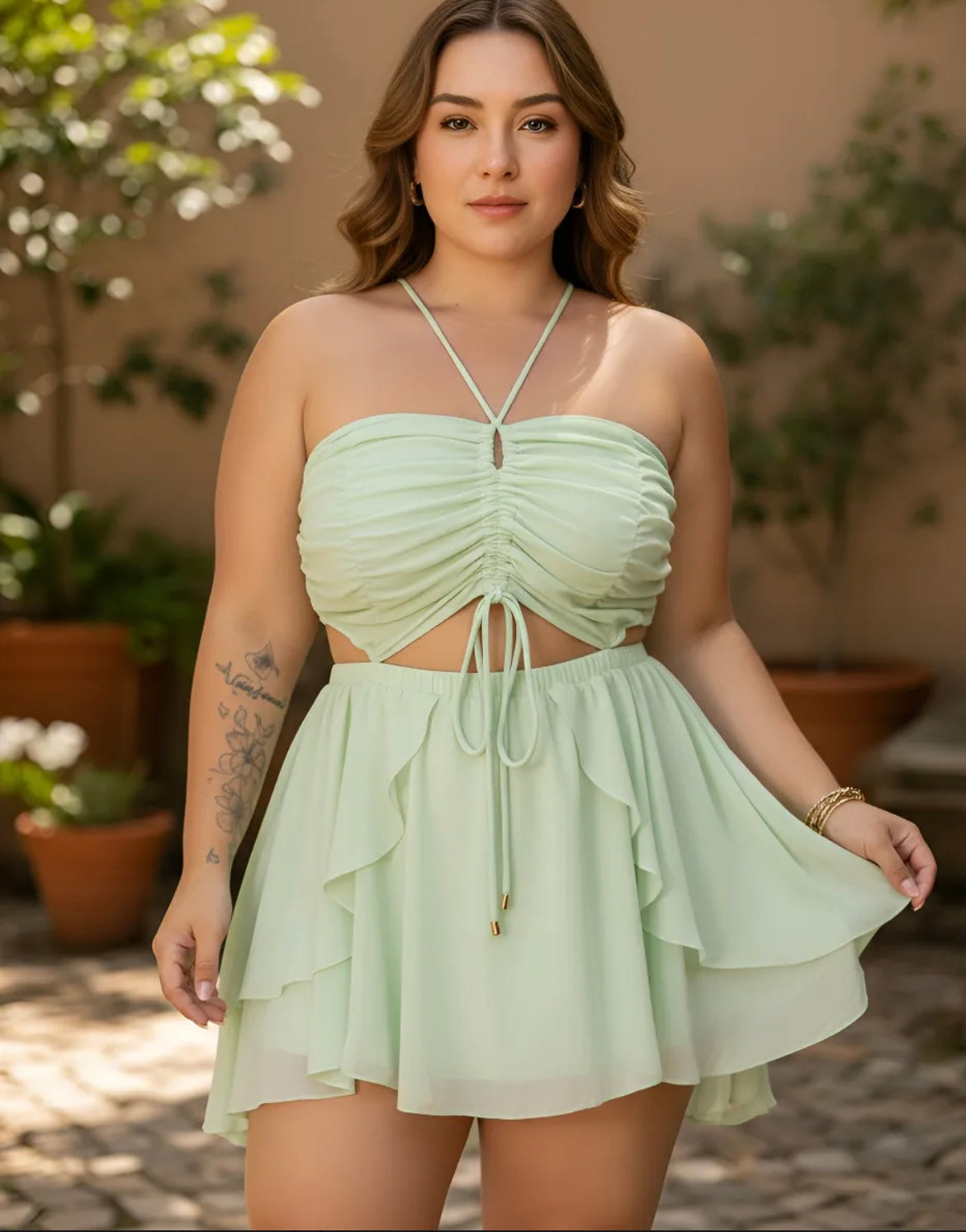 Macaquinho Plus Size — Promoção