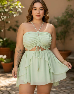 Macaquinho Plus Size — Promoção