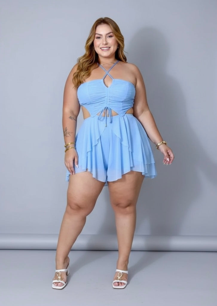 Macaquinho Plus Size — Promoção